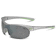 Under Armour Marbella Shield, Satin Silver w/Green Rubber, Gray w/ML, U8600070-083101
