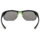 Under Armour Marbella, Shiny Black w/Peapod Green Rubber, Gray Lens, U8600066-003100
