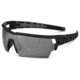 Under Armour Phenom, Satin Black Frame w/Charcoal Gray Rubber, Gray ML, U8600054-010901