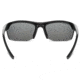 Under Armour Zone 2.0, Shiny Black Frame w/Black Rubber,Gray w/Blue ML, U8600050-000161