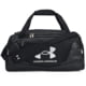 Under Armour 5.0 Undeniable Small Duffle Bag, Black/Metallic Silver, OSFM, 1369222001OSFM