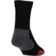 Under Armour All Season Wool Mid Crew Socks, Black, 9-11 Medium, U043-BLK-MD