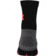 Under Armour All Season Wool Mid Crew Socks, Black, 9-11 Medium, U043-BLK-MD
