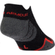 Under Armour All Season Wool No Show Socks, Black, 10-13 Large, U042-BLK-LG