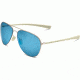 Under Armour Alloy TD Sunglasses,Cream Frame,Shiny Gold/Blue Multiflection Lens U8600074-941161