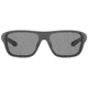 Under Armour Battle Sunglasses with Matte Black Frame and Grey Lens, Medium, UA0004S O6W-KA