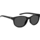 Under Armour Breathe Sunglasses with Shiny Black Frame and Grey Lens, Medium, UA0014GS 807-IR