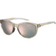 Under Armour Breathe Sunglasses with Transparent Grey Frame and Rose Gold Mirror Lens, Medium, UA0014GS 10A-0J