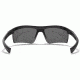 Under Armour Core 2.0 Storm Sunglasses, Shiny Black/Black Frame, Gray Polarized U8630082-000008