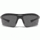 Under Armour Core 2.0 Storm Sunglasses, Shiny Black/Black Frame, Gray Polarized U8630082-000008