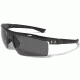 Under Armour Core 2.0 Storm Sunglasses, Shiny Black/Black Frame, Gray Polarized U8630082-000008