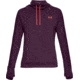 Under Armour Featherweight Fleece Funnel Neck - Women's, MERLOT/MERLOT/NEON CORAL, SM, 1305498-564-SM