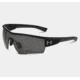 Under Armour Fire, Satin Black Frame w/Charcoal Gray Rubber, Gray Lens, U8600065-010100