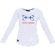 Under Armour Fish Hunter Tech Long Sleeve Shirt - Women's, White/Brilliance/Moroccan Blue AFS/Deprecated, Small, 1290534-101-SM