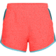 Under Armour Fly By Short, NEON CORAL/Tourmaline Teal/Reflective, SM, 1297125-985-SM