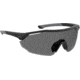 Under Armour Force 2 Sunglasses with Matte Black Frame and Grey Lens, Medium, UA0011S 003-KA