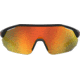 Under Armour Force 2 Sunglasses with Matte Black/Grey Frame and Orange Mirror Lens, Medium, UA0011S RC2-50