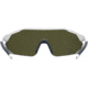 Under Armour Force 2 Sunglasses with Matte White/Grey Frame and Blue Mirror Lens, Medium, UA0011S WWK-W1