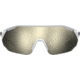 Under Armour Force 2 Sunglasses with Shiny Halo Grey Frame and Ivory Mirror Lens, Medium, UA0011S KB7-UE