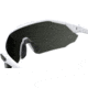 Under Armour Force 2 Sunglasses with Shiny Halo Grey Frame and Ivory Mirror Lens, Medium, UA0011S KB7-UE