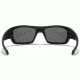 Under Armour Force Storm Sunglasses, Satin Black/Black Frame, Gray Polarized Lens U8630086-010108