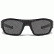 Under Armour Force Storm Sunglasses, Satin Black/Black Frame, Gray Polarized Lens U8630086-010108