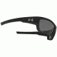 Under Armour Force Storm Sunglasses, Satin Black/Black Frame, Gray Polarized Lens U8630086-010108