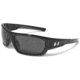 Under Armour Force Sunglasses, Shiny Black/Charcoal Frame, Gray Lens U8600086-000900