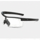 Under Armour Freedom,Satin Black Frame,Logo,Gray,Yellow &amp; Clear Lenses, U8630069-010195