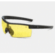 Under Armour Freedom,Satin Black Frame,Logo,Gray,Yellow &amp; Clear Lenses, U8630069-010195