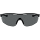 Under Armour Gametime Sunglasses with Matte Black Frame and Grey Lens, Medium, UA0003GS 003-KA