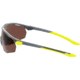 Under Armour Gametime Sunglasses with Matte Opal Grey Frame and Brown Polarized/Hi-Contrast Lens, Medium, UA0003GS 0UV-6A