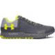 Under Armour Horizon RTT Trail Running Shoe - Men's-Rhino/Gray/Yellow-Medium-9.5