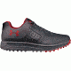 Under Armour Horizon STR Trail Running Shoe - Men's-Anthracite/Graphite/Crimson-Medium-10