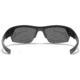 Under Armour Igniter 2.0 Freedom Sunglasses, Satin Black/Gray Frame, Gray Lens U8613051-010900