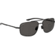 Under Armour Impulse Sunglasses with Matte Black Frame and Grey Polarized Lens, Medium, UA0015GS 003-M9