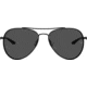 Under Armour Instinct Pilot Shape Sunglasses with Matte Black Frame and Grey Lens, Medium, UA0007GS 003-59IR