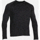 Under Armour Long Sleeve Tech Tee - Men's-Carbon Heather/Black-Medium