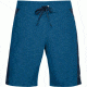 Under Armour Mania Tidal Boardshort, Moroccan Blue AFS/Deprecated/Academy/White, 34 Waist, 1290506-487-34