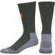 Under Armour Mens Hitch Lite 3.0 Socks, Combat Green/Volcano Orange, 9-11 Medium, U731-COM/VOL-MD