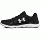 Under Armour Micro G Assert 7 Road Running Shoe, Black/White/White, 11.5 US 3020673-001-11.5