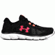 Under Armour Micro G Assert 7 Road Running Shoe Black/White/Neo Pulse 6.5 US 3020674-002-6.5