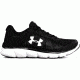 Under Armour Micro G Assert 7 Road Running Shoe Black/White/White 10 US 3020674-001-10