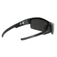 Under Armour Nitro, Shiny Black Frame w/Charcoal Rubber, Gray Lens, U8600047-6000