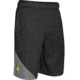 Under Armour Quarter Short - Men's-Black/High Viz-10 in-Small