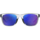 Under Armour Raid Sunglasses with Crystal-Black Temples Frame and Blue Mirror Lens, Medium, UA0013GS 900-Z0