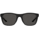 Under Armour Raid Sunglasses with Shiny Black Frame and Grey Polarized Lens, Medium, UA0013GS 807-M9