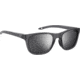 Under Armour Raid Sunglasses with Transparent Grey Frame and Silver Mirror Lens, Medium, UA0013GS KB7-T4