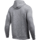 Under Armour Rival Fitted Pull Over Hoodie - Men's, True Gray Heather/Black, Medium, 1302292-025-MD
