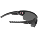 Under Armour Rival Freedom Sunglasses, Satin Black/Charcoal Gray Frame, Gray Lens U8613090-010900